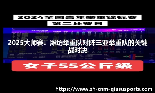 2025大师赛：潍坊举重队对阵三亚举重队的关键战对决